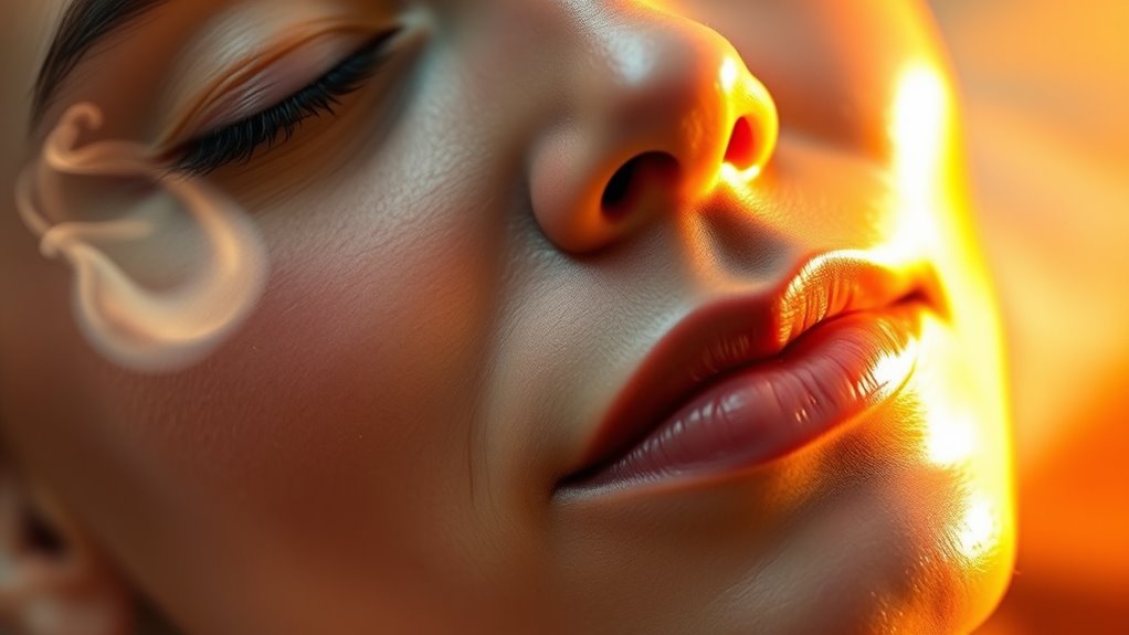 open pores for absorption