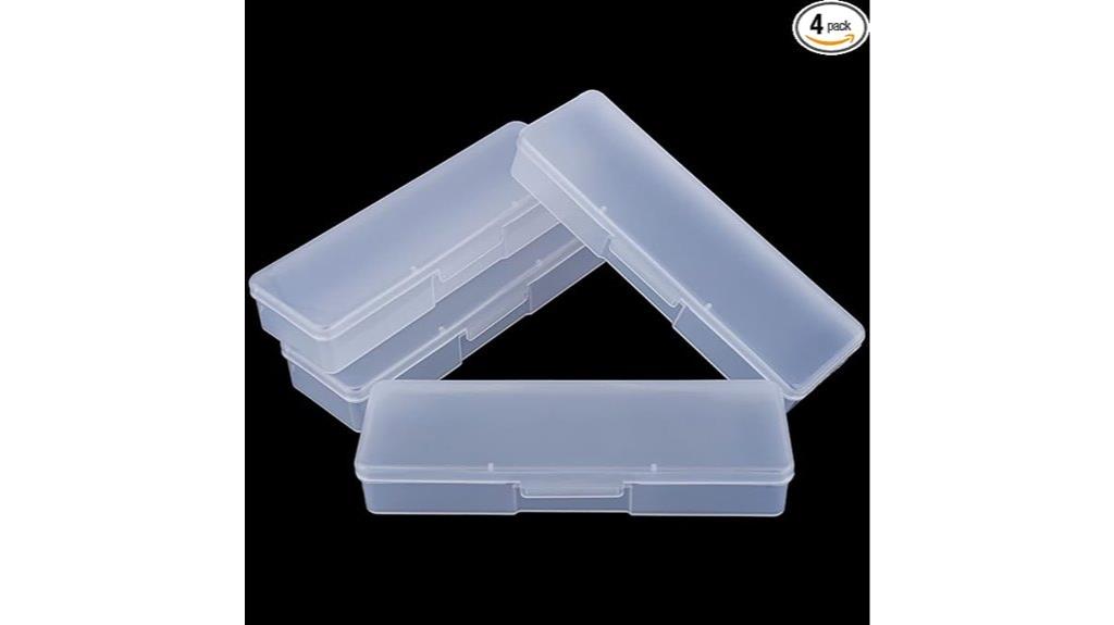 plastic nail storage boxes