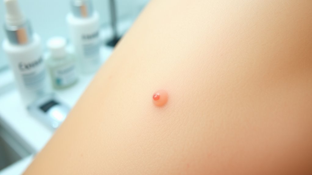 post laser skin clogging factors