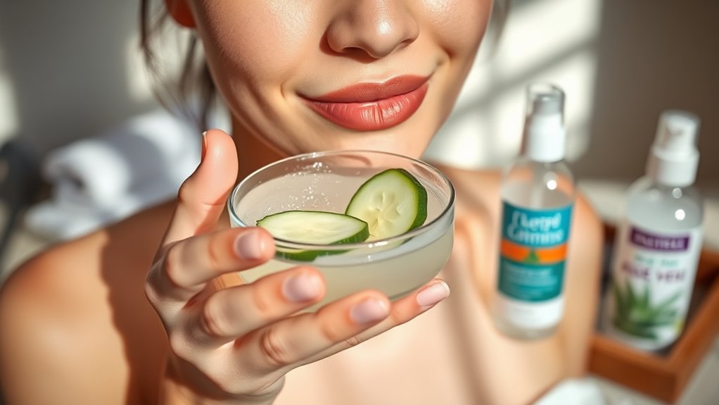 post treatment hydration and moisturizing