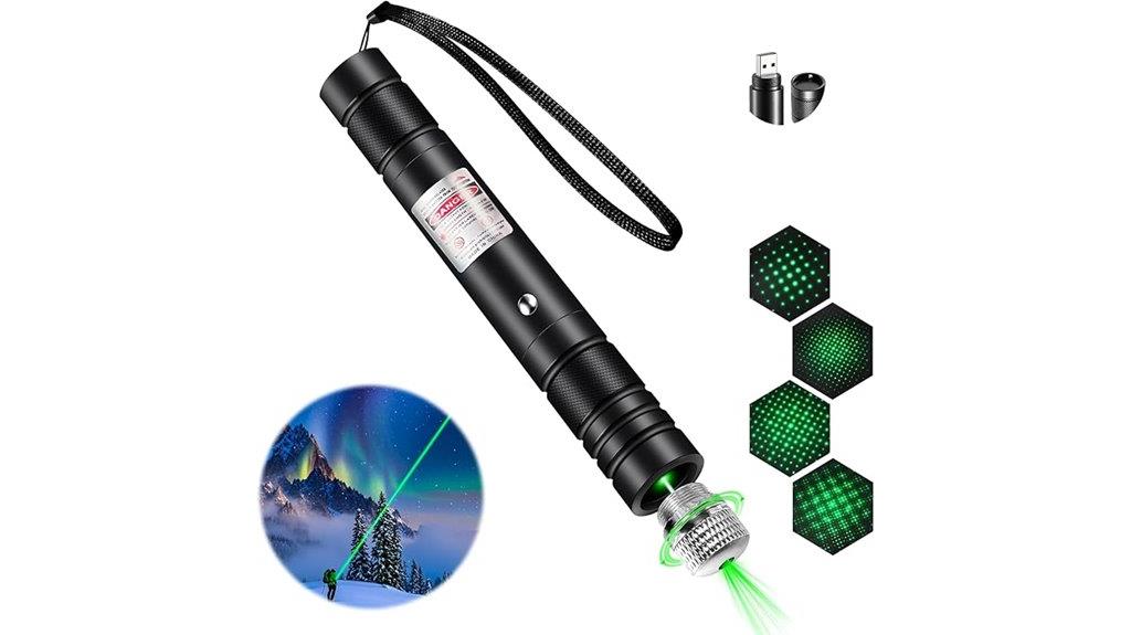 powerful green laser pointer