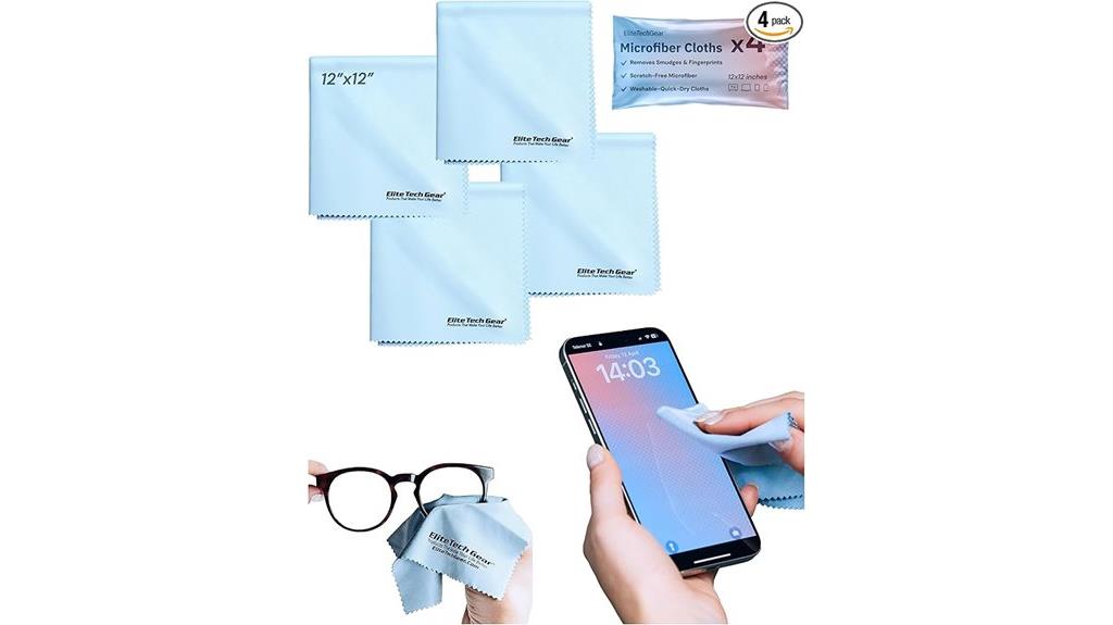 premium microfiber cleaning set