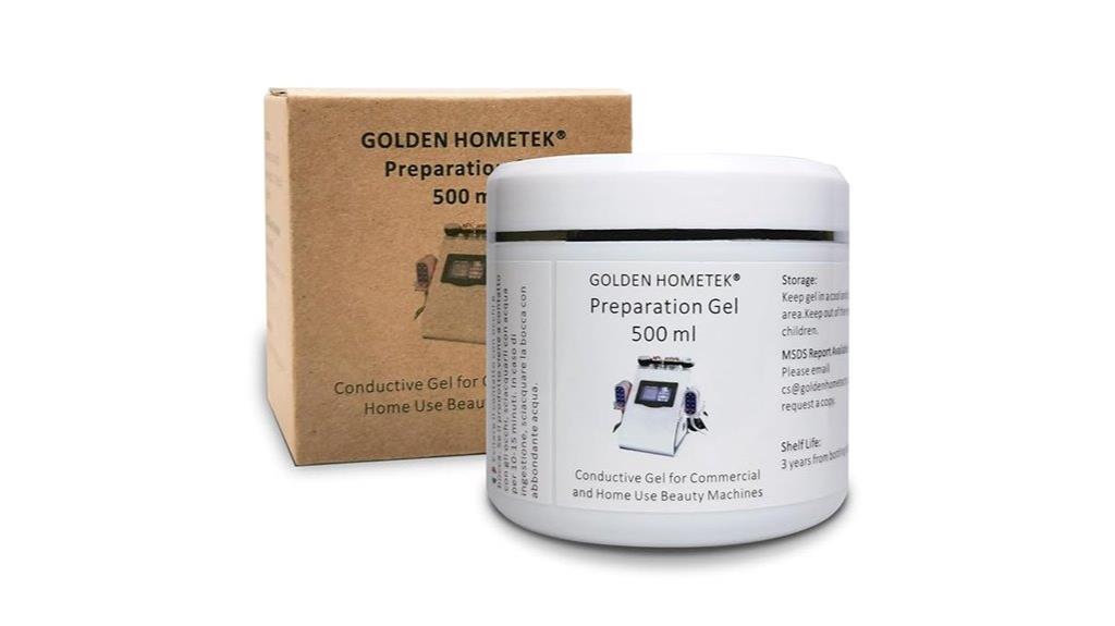 preparation gel for rf