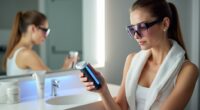 prevent burns during laser treatments