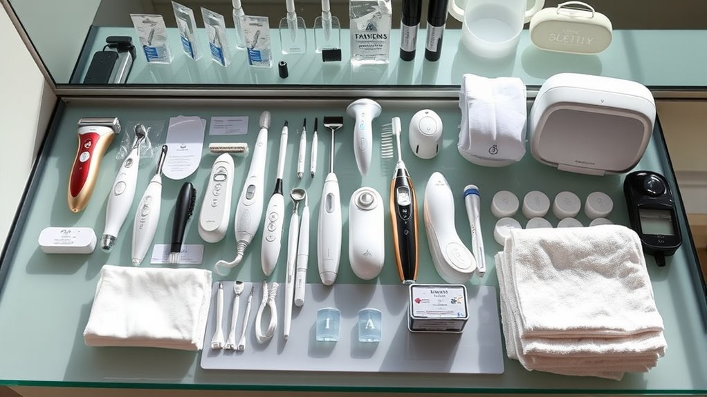 proper hygiene and device disinfection