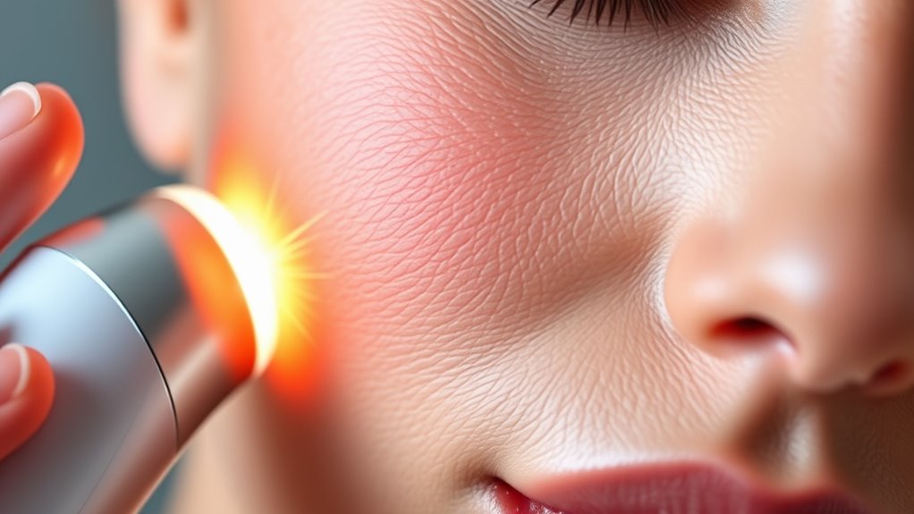 radiofrequency stimulates collagen production