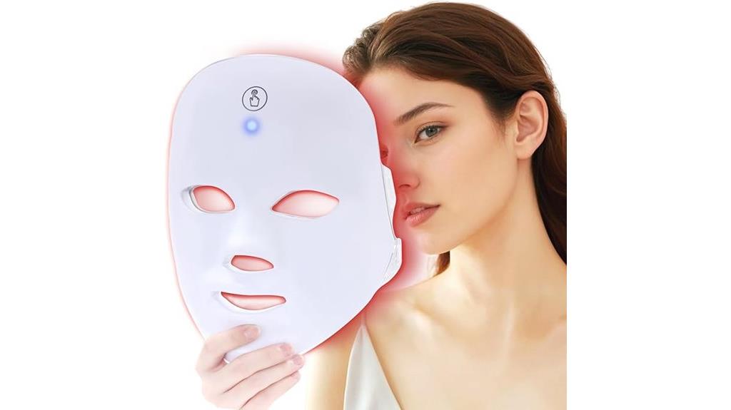 rechargeable blue light mask
