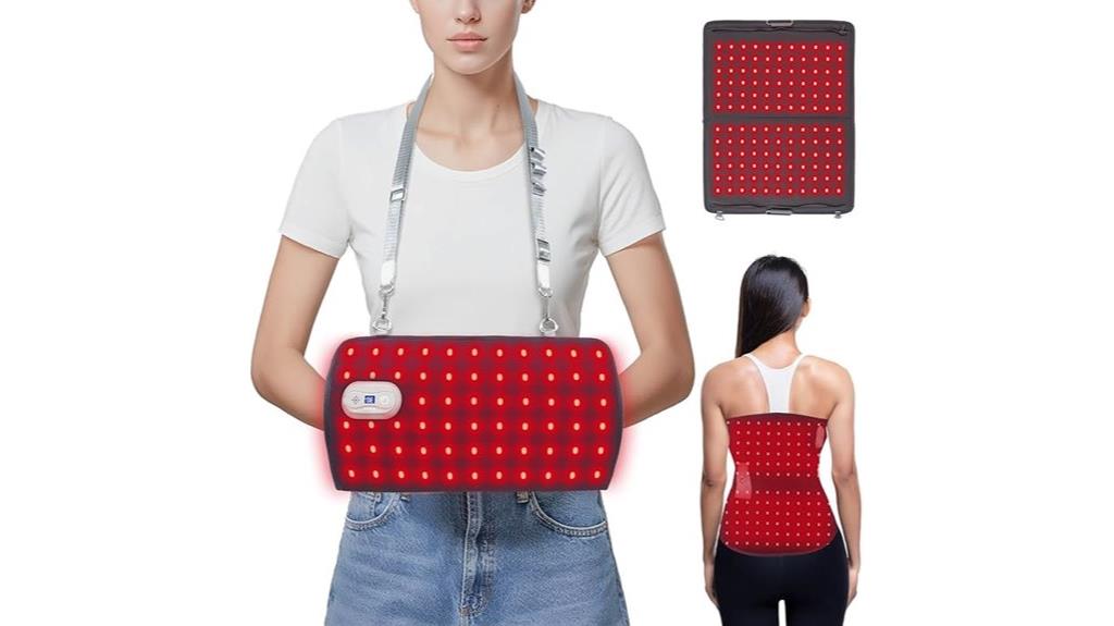 rechargeable red light glove