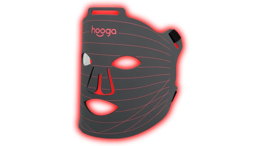 red led mask