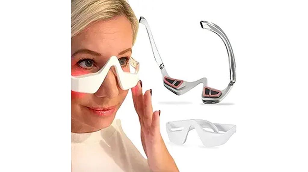 red led microcurrent eye device