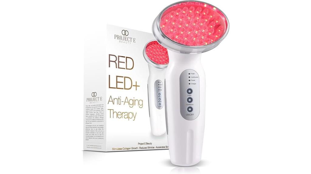 red led skin therapy