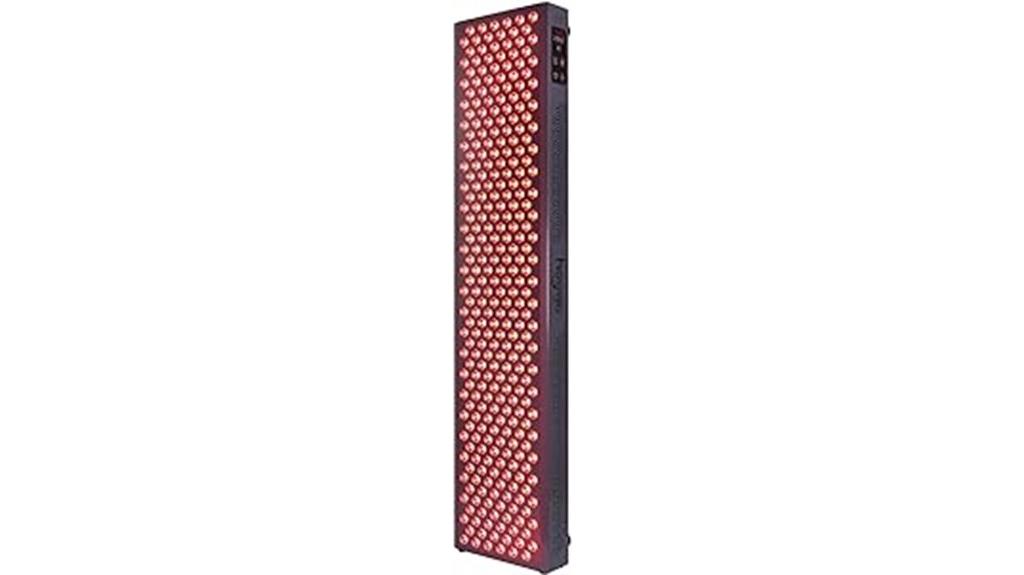 red led therapy panel
