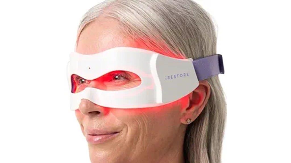 red light eye mask