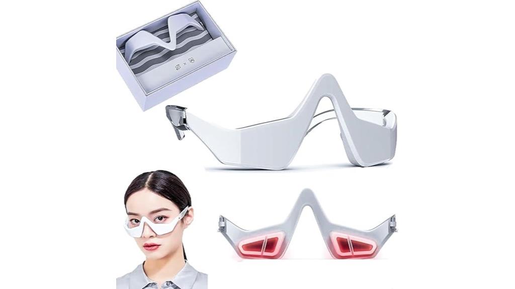 red light eye massager