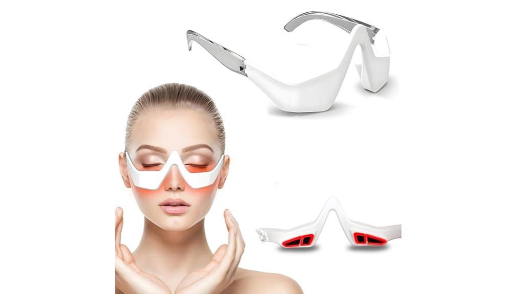 red light eye massager