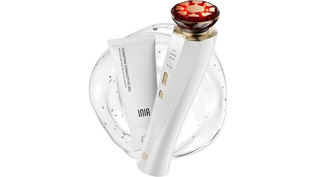 red light facial massager