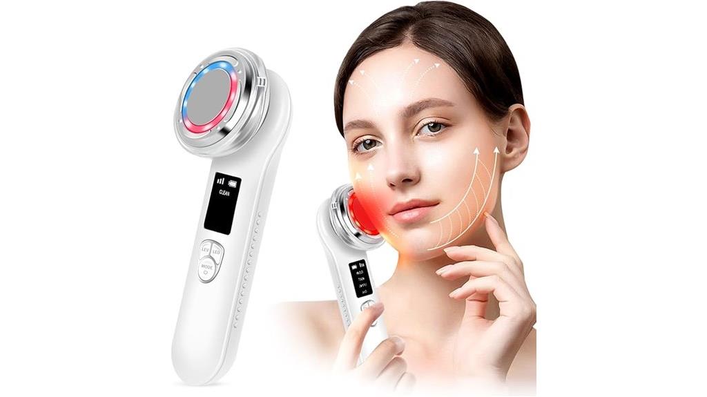 red light facial therapy