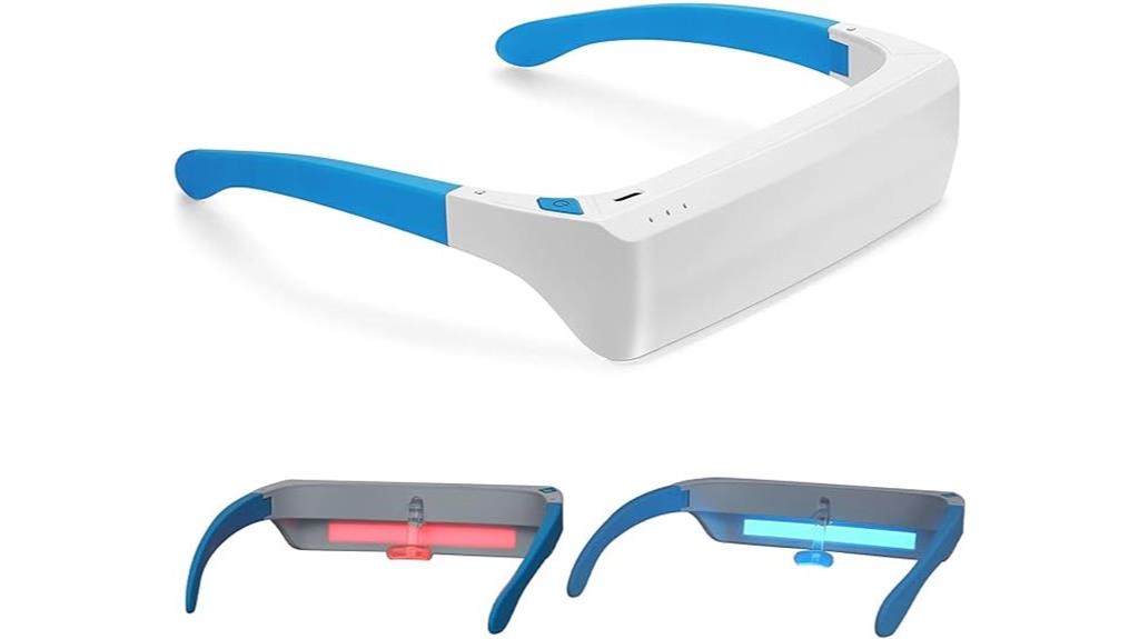red light glasses for vision