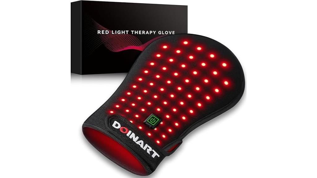 red light hand glove