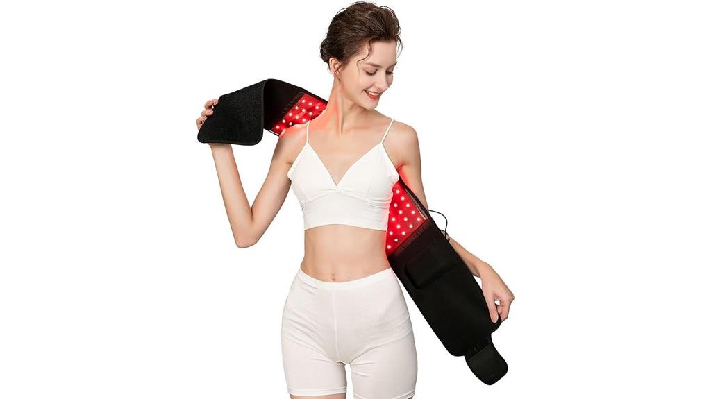 red light pain relief belt