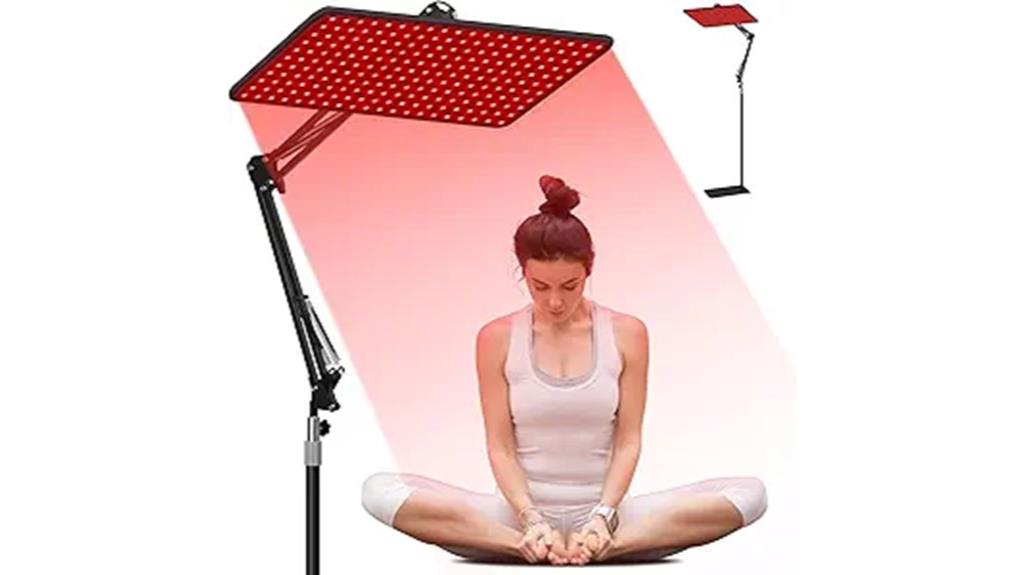red light therapy lamp