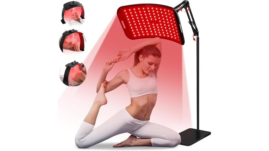 red light therapy lamp
