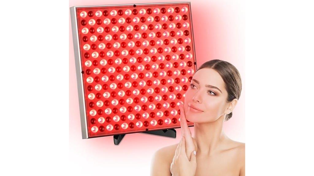 red light therapy stand