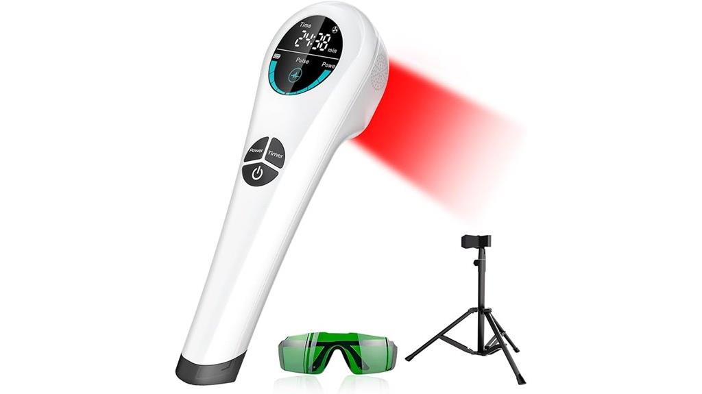 red light therapy wand