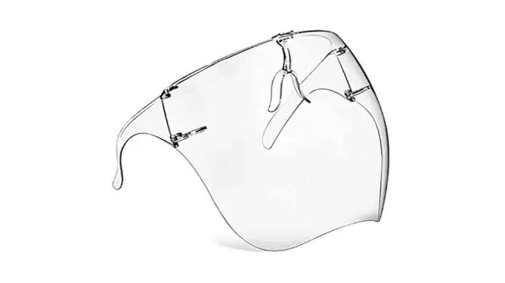 reusable anti fog face shields