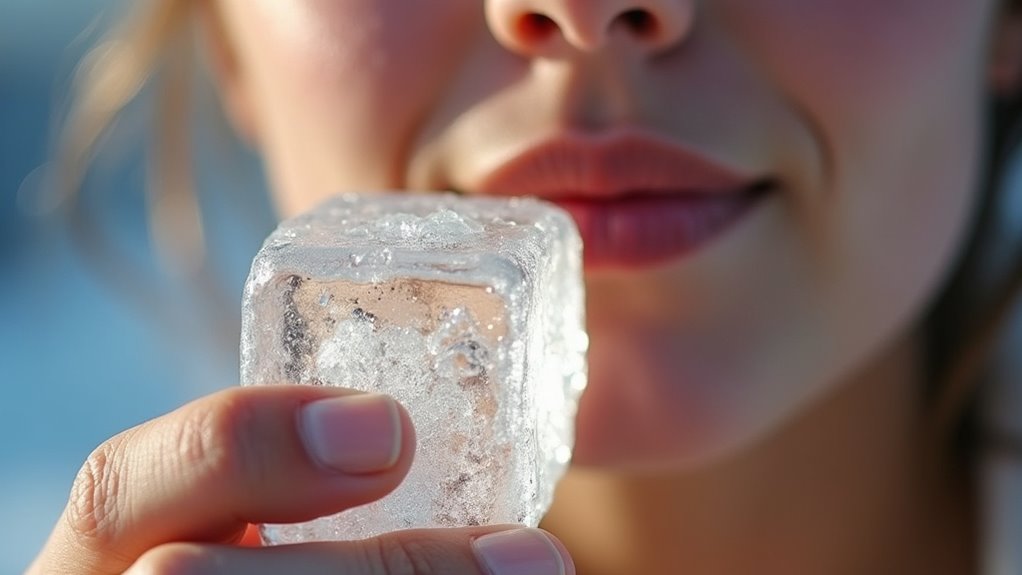 risks of direct facial ice