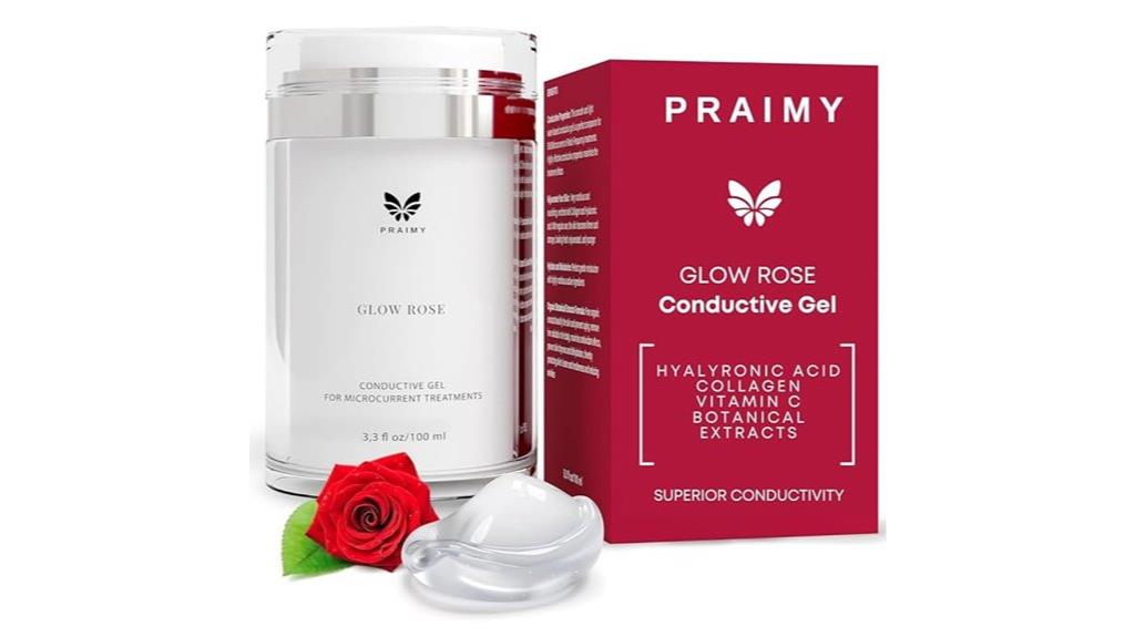 rose scented facial gel