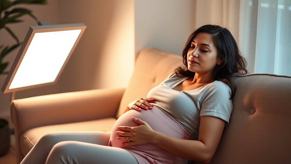 safe led therapy during pregnancy