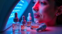 serums hinder led treatment