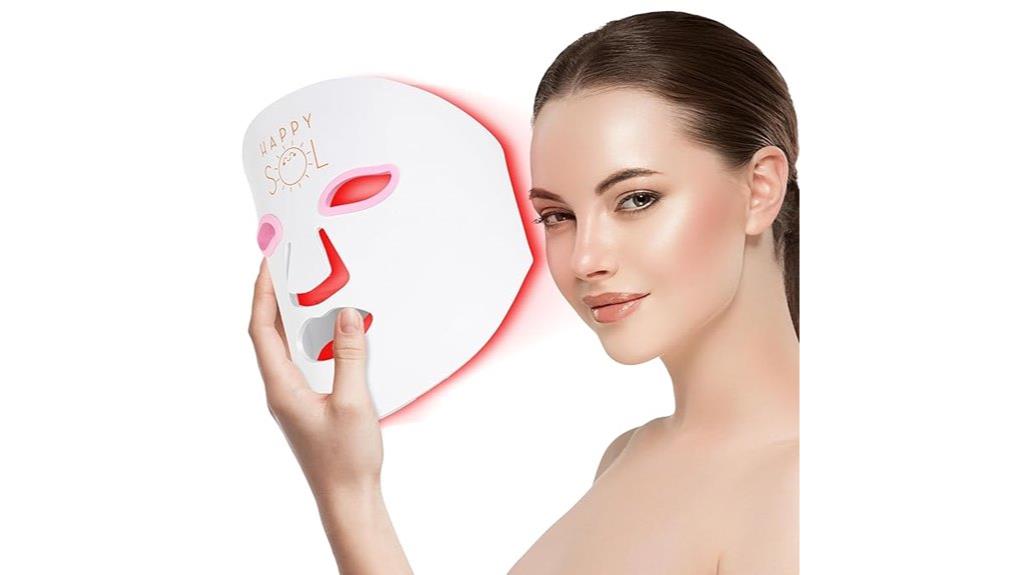 seven color facial mask