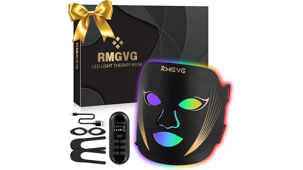 seven color led facial mask