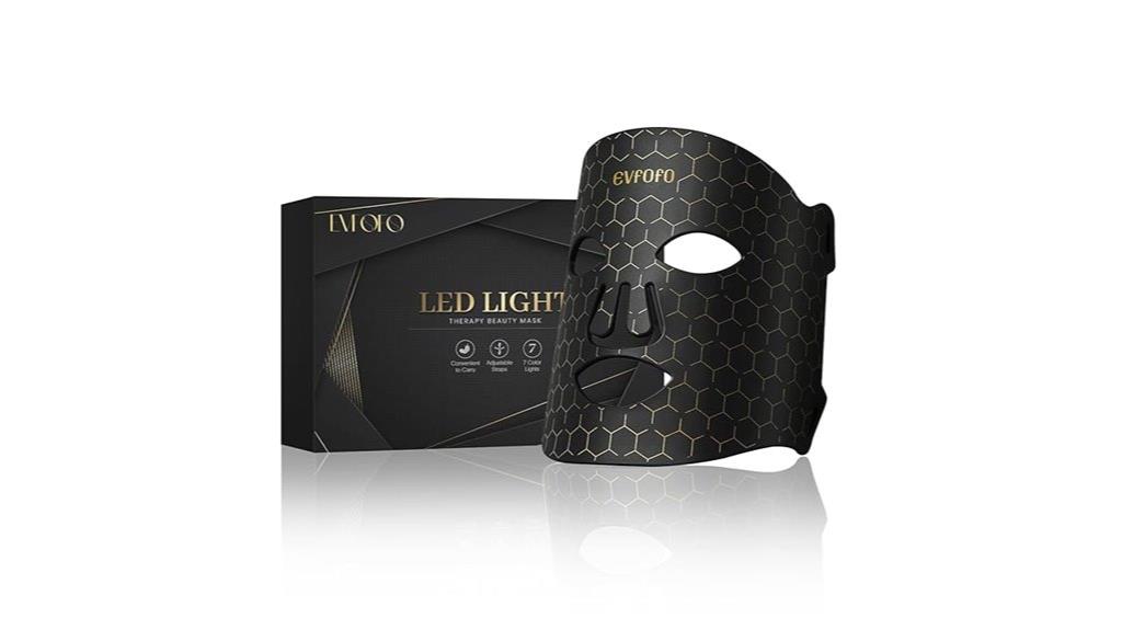 seven color led facial mask