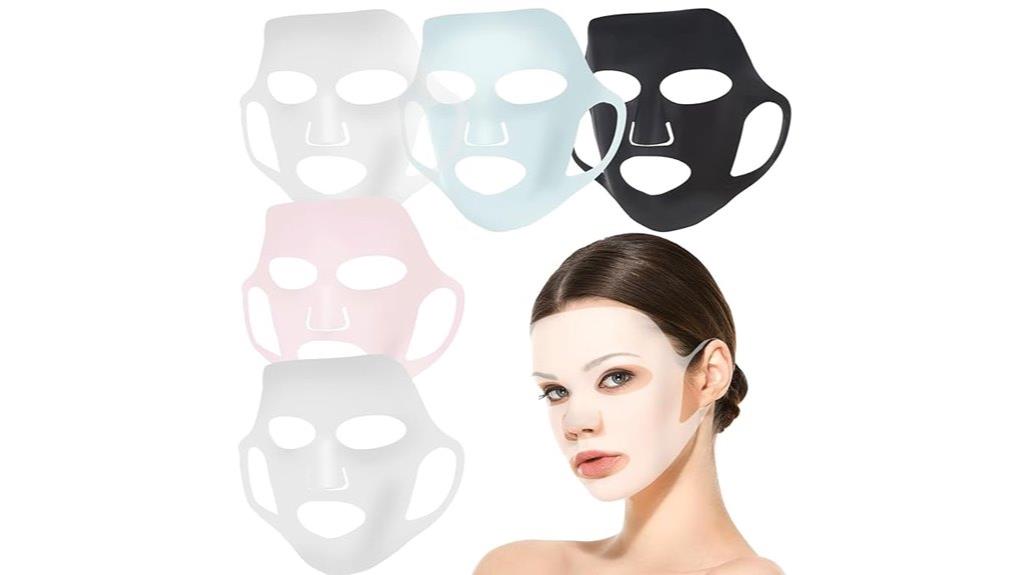 silicone face mask set