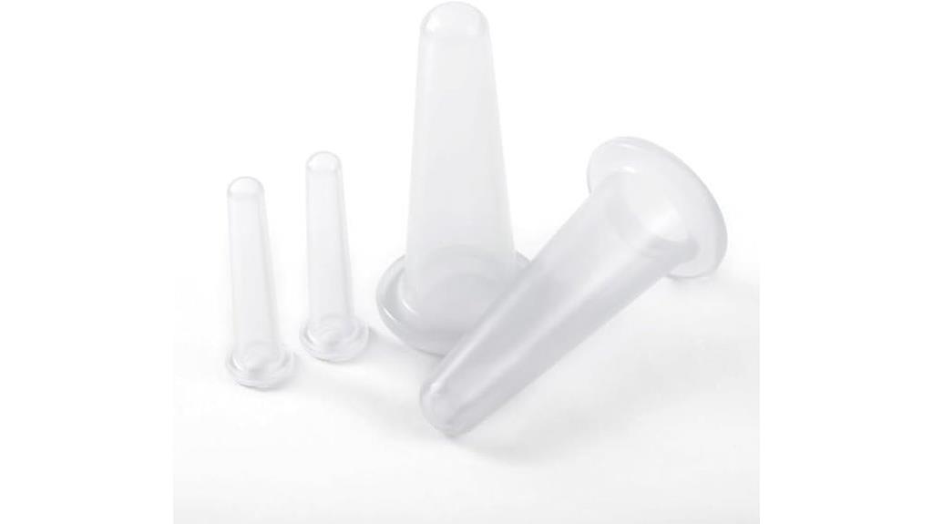 silicone facial cupping set