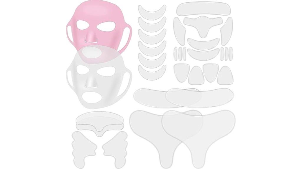 silicone patches face mask