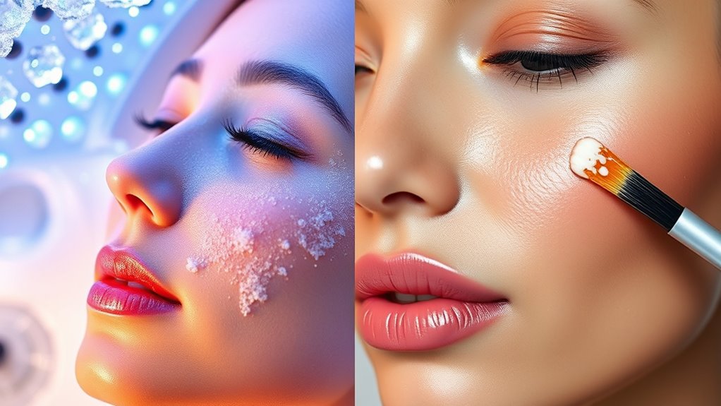 skin renewal through cold