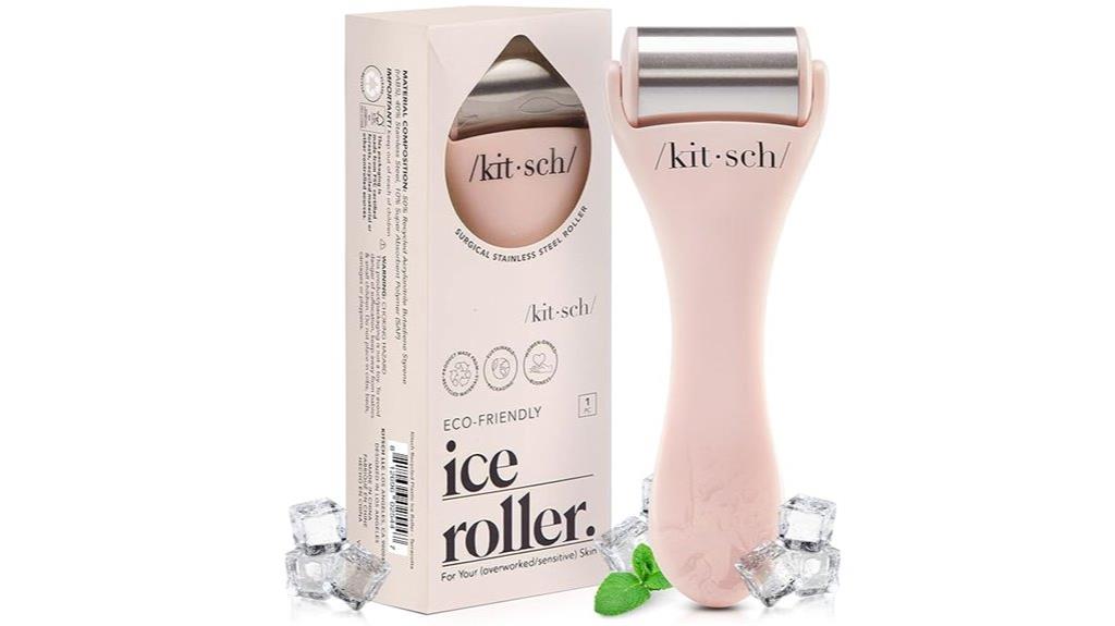 stainless steel facial roller