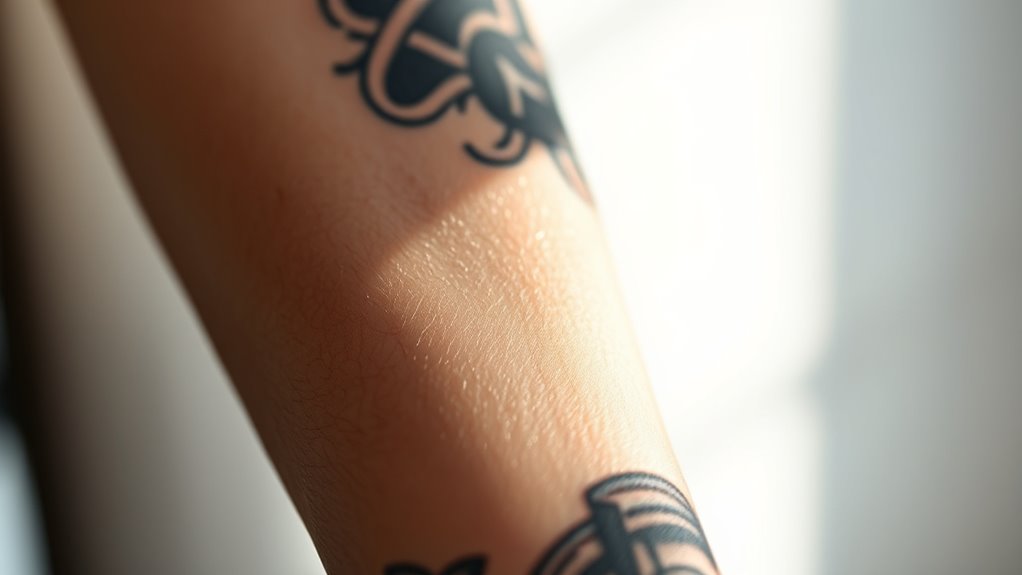 tattoo fading and discoloration