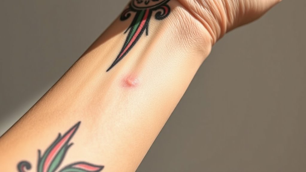 tattoo ink color changes