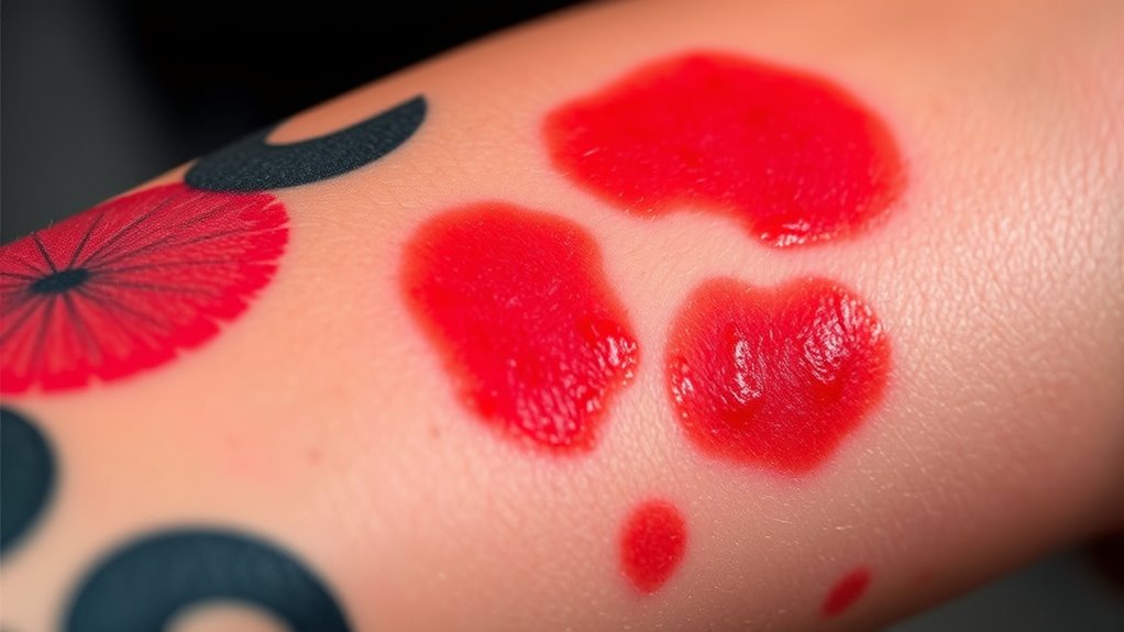 tattooed skin risks