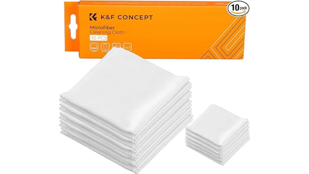 ten pack microfiber cloths