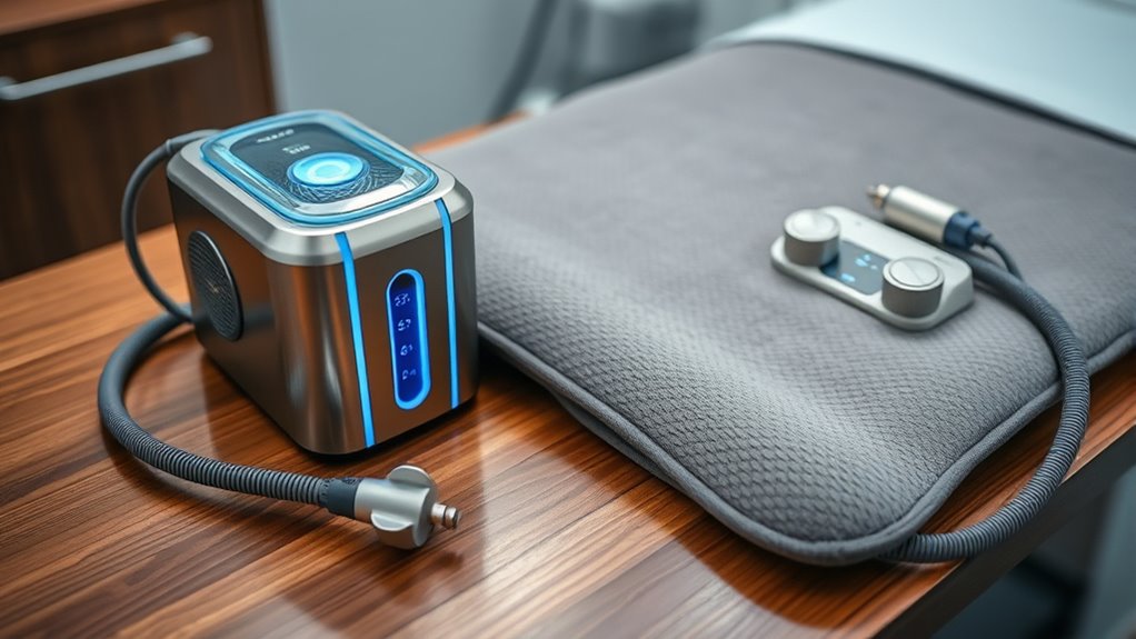 therapy features and portability