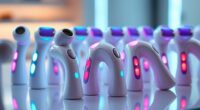 top led facial massagers
