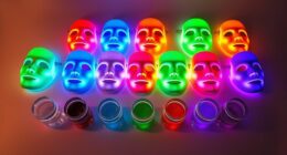 top led mask and gel sets