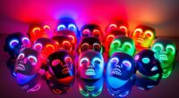 top led mask skincare