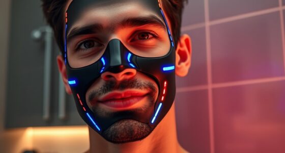 top led masks for men